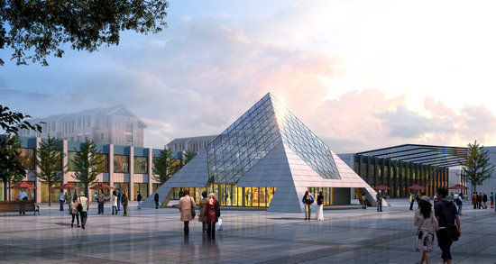 奎屯金字塔网架